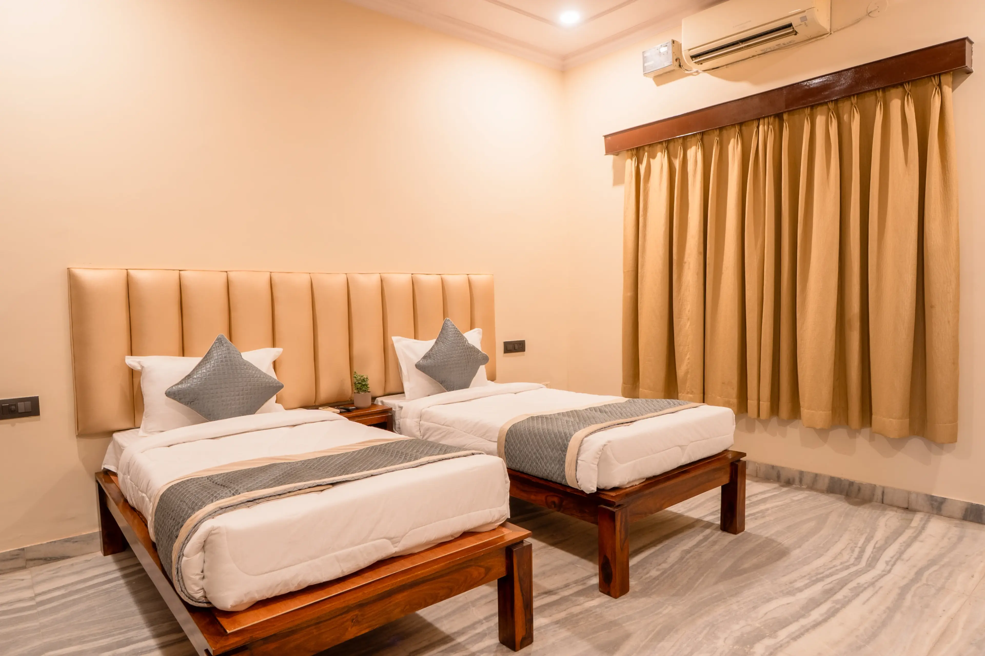 Twin Bed Detail
